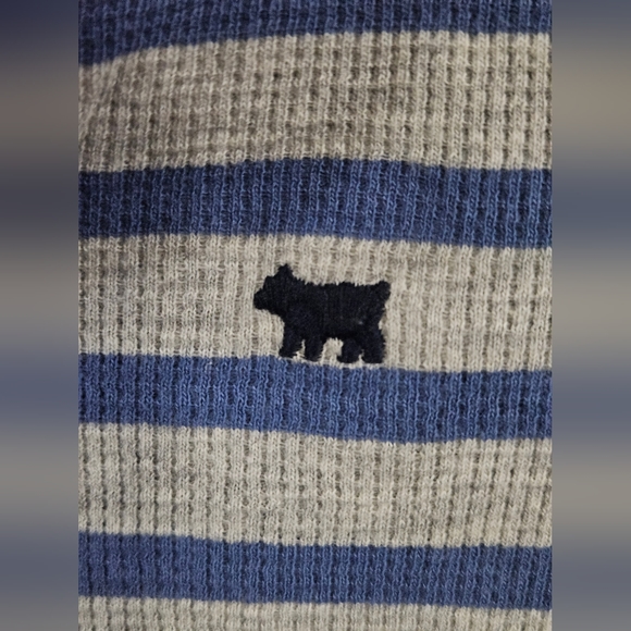 Carters Boys Striped Long Sleeve Onesie Size 24 Months - Picture 4 of 4